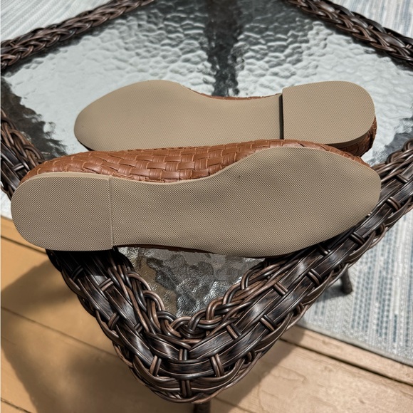 Ali Macgraw Elegant Brown Women’s Woven Loafers size 9.5 - Picture 6 of 8